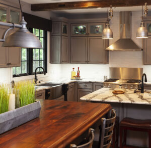 warm toned interior design