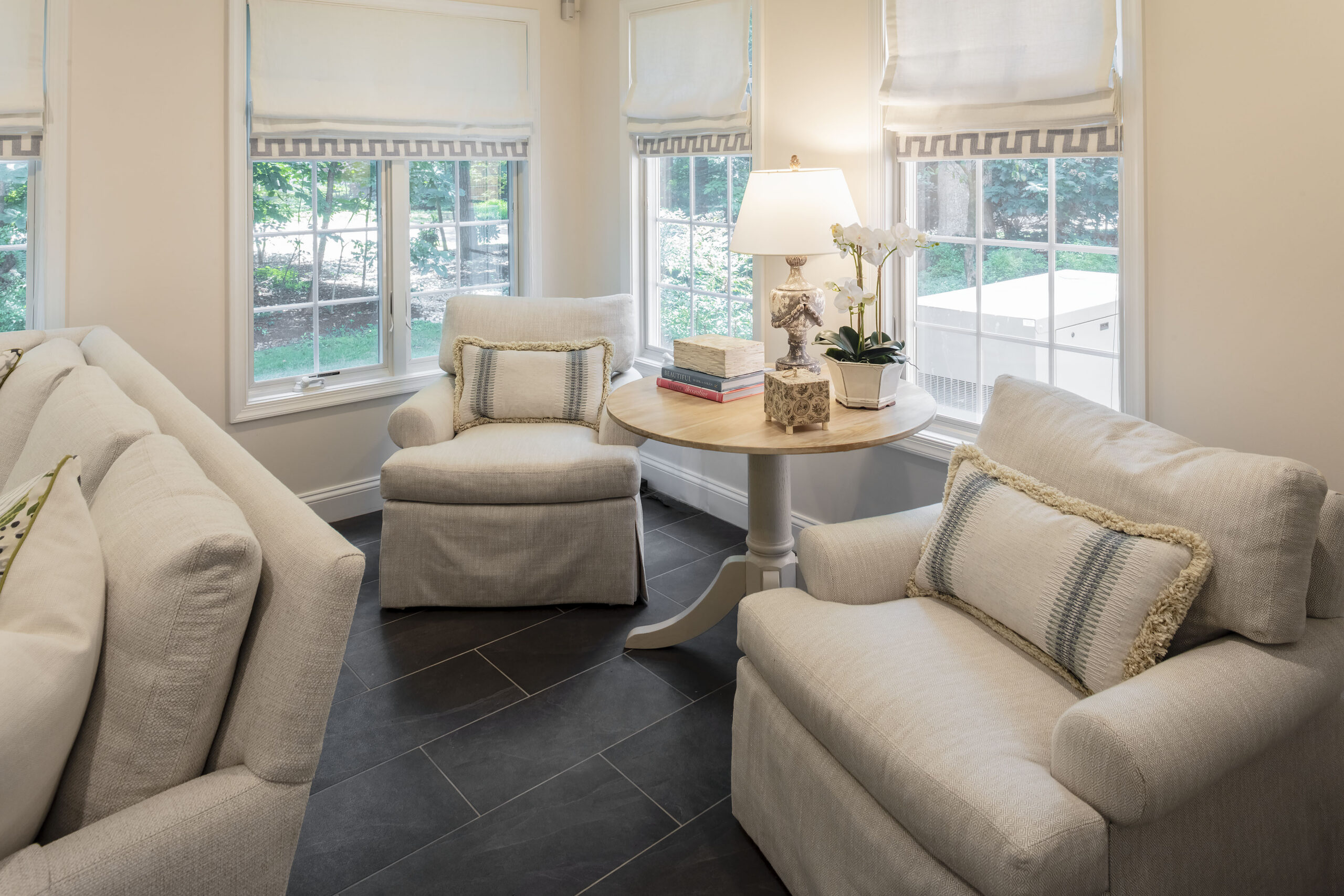 Unique scalloped custom window valances